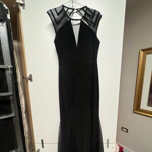 R & M Richards Nightway Geo Illusion Gown